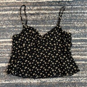 AE Floral Cropped Top